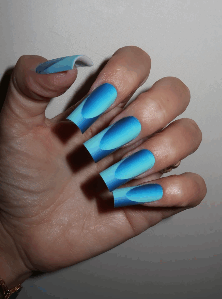 formation airbrush nail art